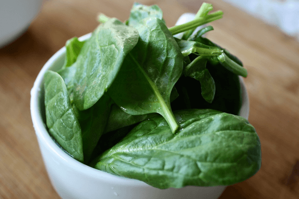 spinach to increase breast supply